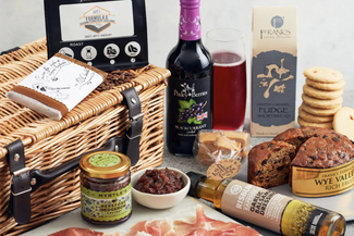 Hamper of food and drink