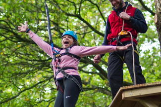 Tree Top zip wire