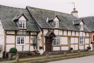 Black and white cottages, Eardisley