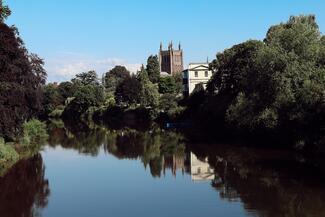 View of Hereford Cathedral