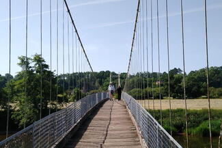 Sellack Boat Suspension Bridge