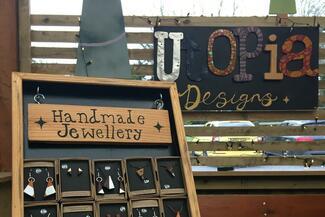 Handmade Jewelry display