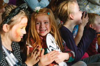 Children enjoying he Family Festival at The Courtyard