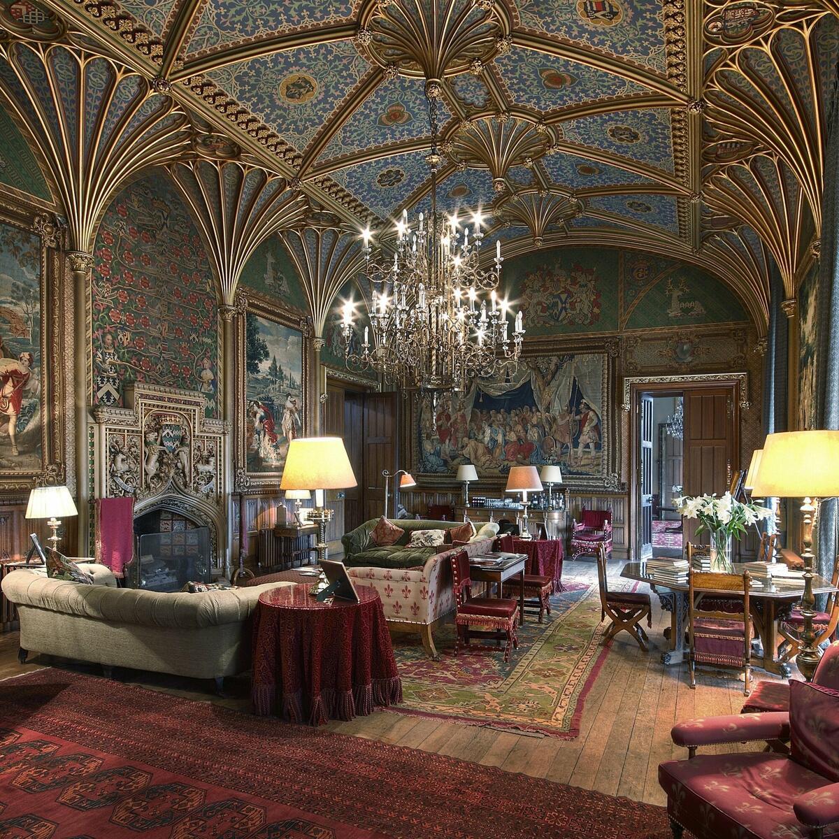 Gothic Drawing Room