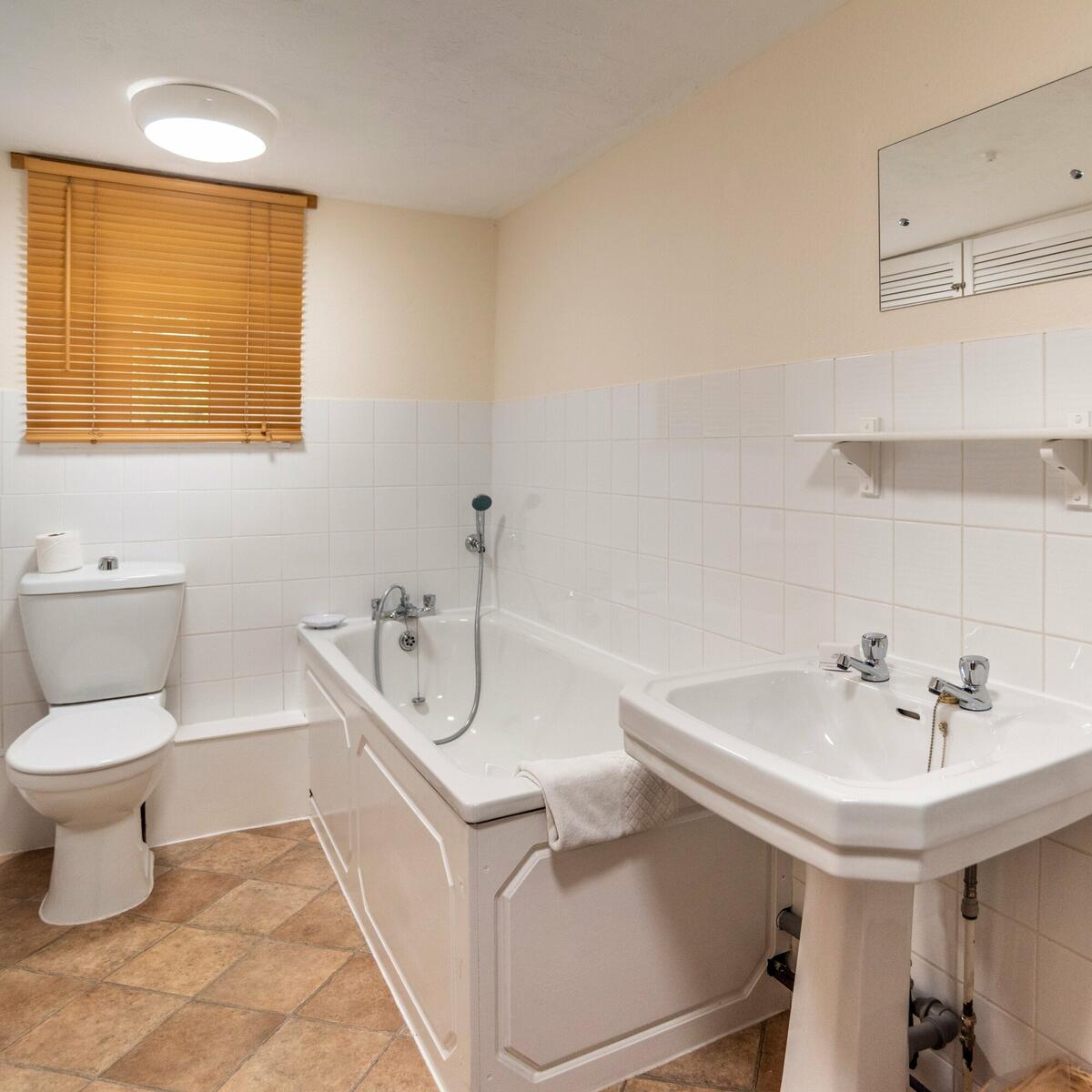 Bathroom in Stables Cottage