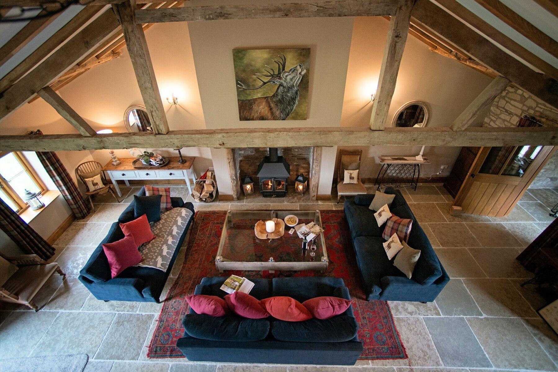 The Old Byre Winter Sitting Room