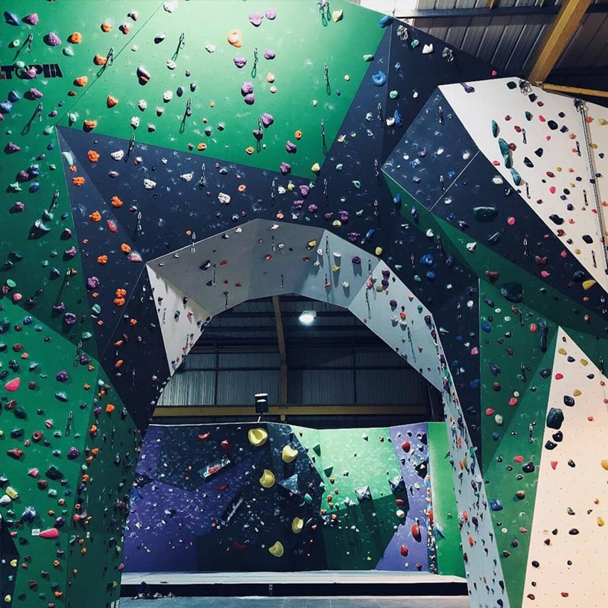 Green Spider Indoor Climbing Wall in Hereford
