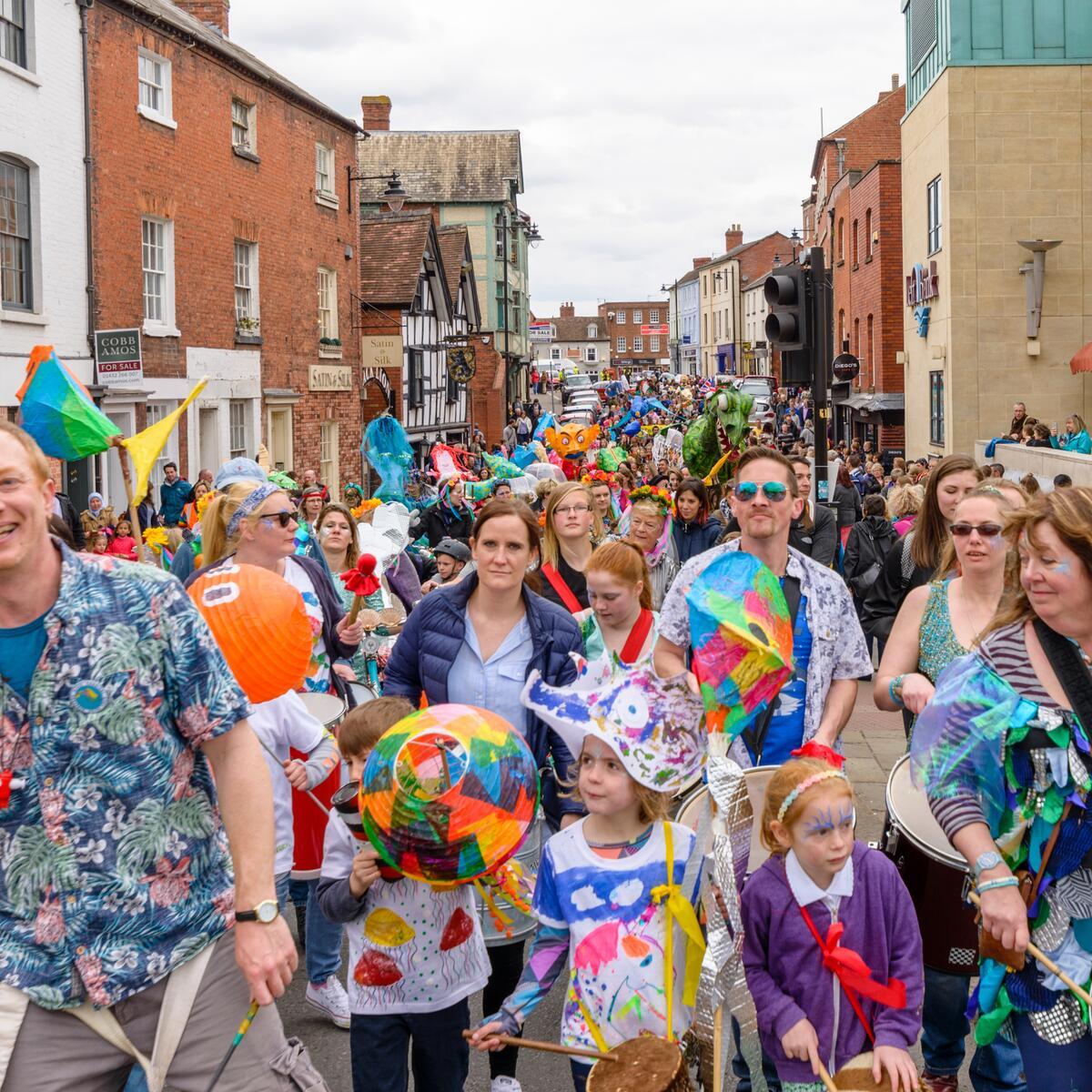 The Street Carnival through Hereford