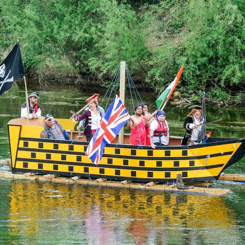 Pirates on the Wye!