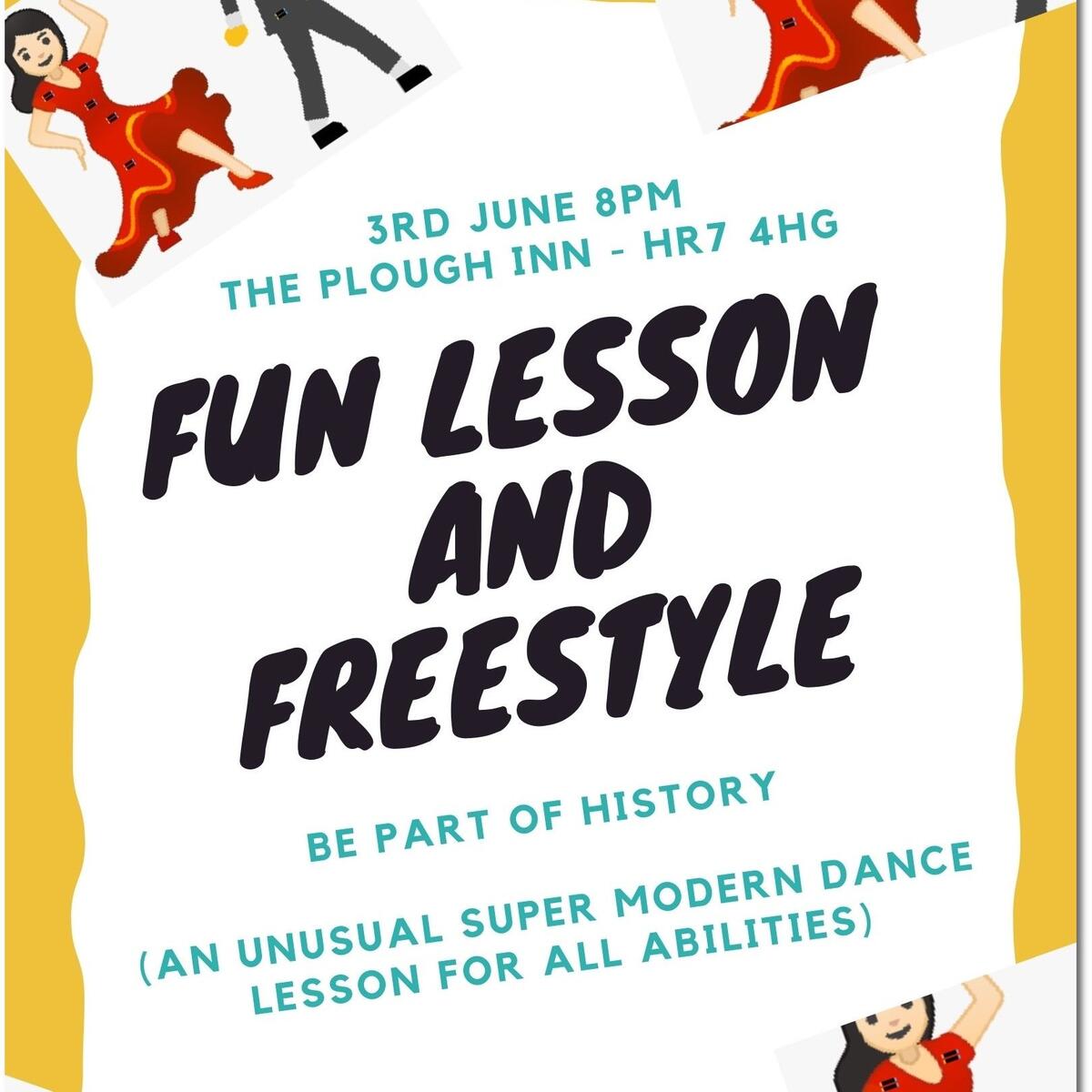 Dance Lesson Poster
