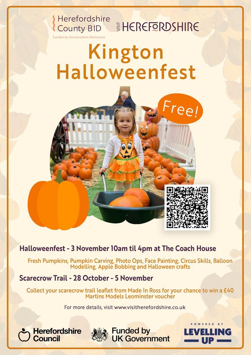 Kington Halloween Fest Poster