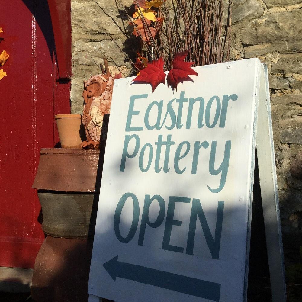 Eastnor Pottery Sign