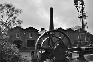 Alfred Watkin's Photograph of an old factory