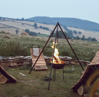 Eco Cabin (Photo credit: Frith Meadow)