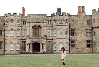 Girl at Croft Castle