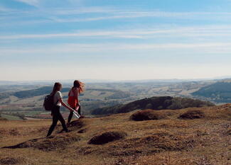 Garway Hill walking