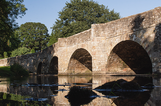 River Teme under Leintwardine Bridge