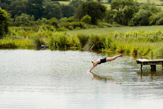 The Dragons Gate at Garway Hill Wild Swimming