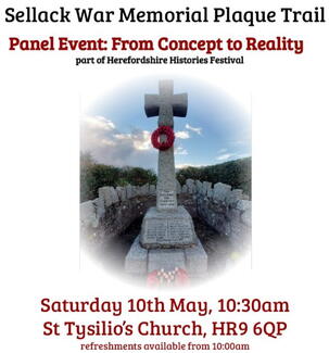 Wellack War Memorial Plaque Trail - Poster