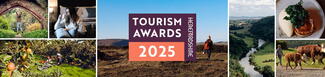 Visit Herefordshire Tourism Awards 2025 banner
