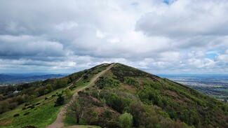 View of the summit of Black Hill (Malverns)