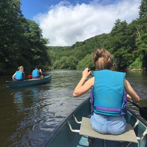 canoeing
