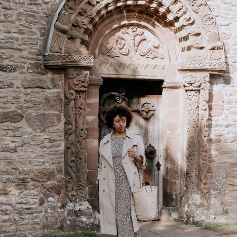 Romanesque carvings at Kilpeck Church