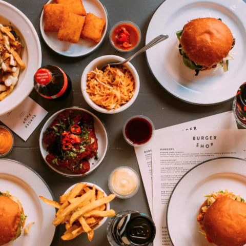 burger shop