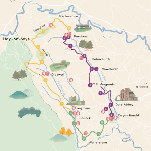 Twin Valley Ley Lines Map
