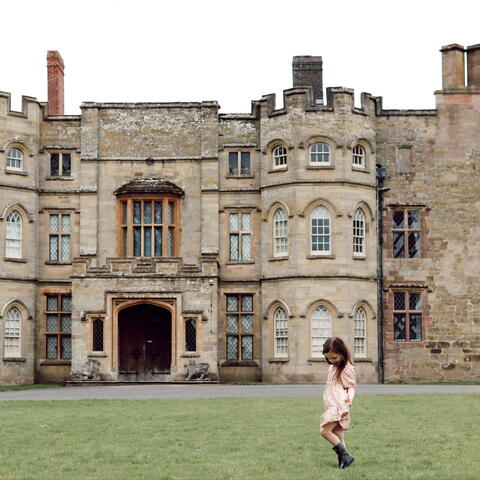 Girl at Croft Castle