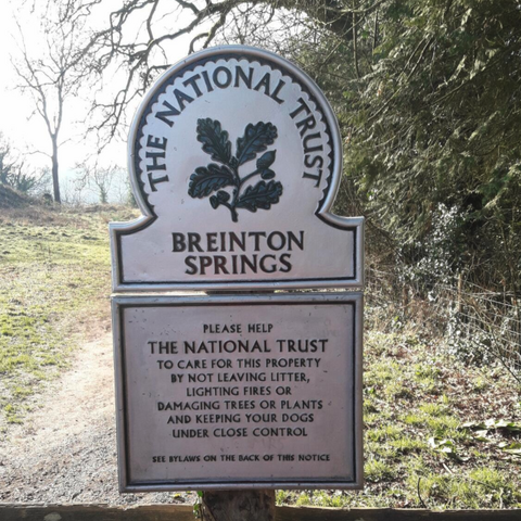 Breinton Springs is cared for the by the National Trust