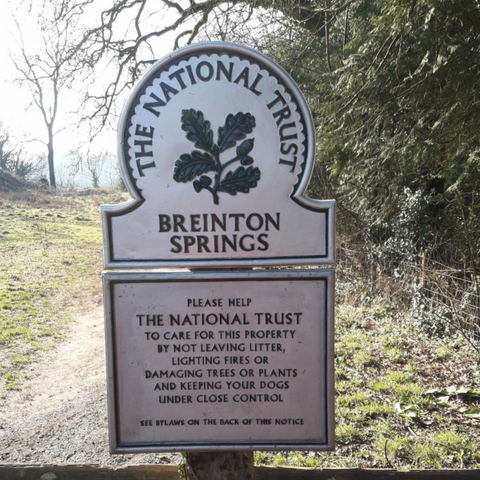 Breinton Springs is cared for the by the National Trust 