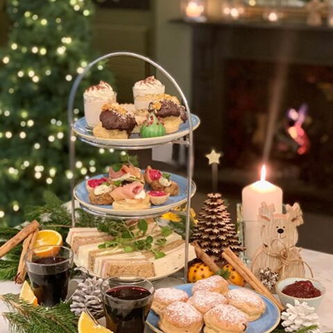 Festive afternoon tea