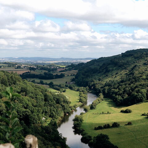 view of the wye from symonds yat
