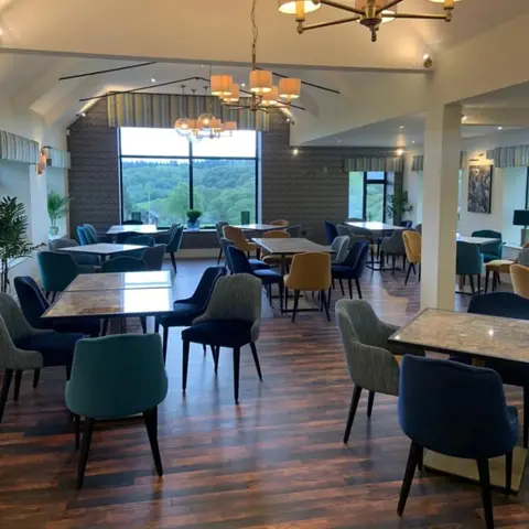 indoor restaurant setting