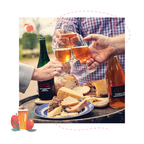 Oliver's Cider, Ocle Pychard with icons
