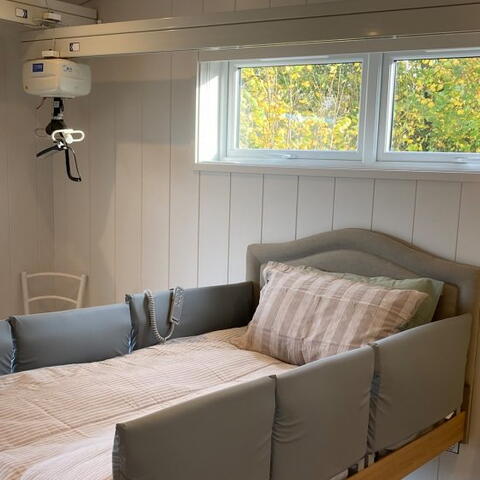 Image of accessible bedroom in The Bank