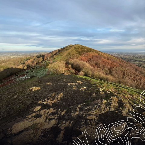 Photo looking towards the summit of Black Hill