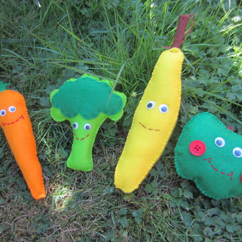 Sewn Vegitables