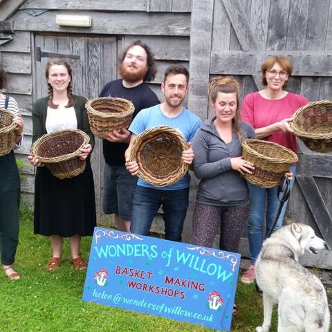 Hellens Basket Making