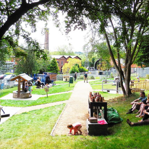 Waterpark at the waterworks