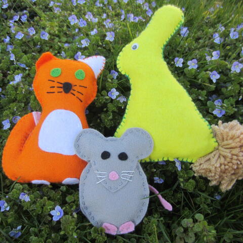 Felt animals