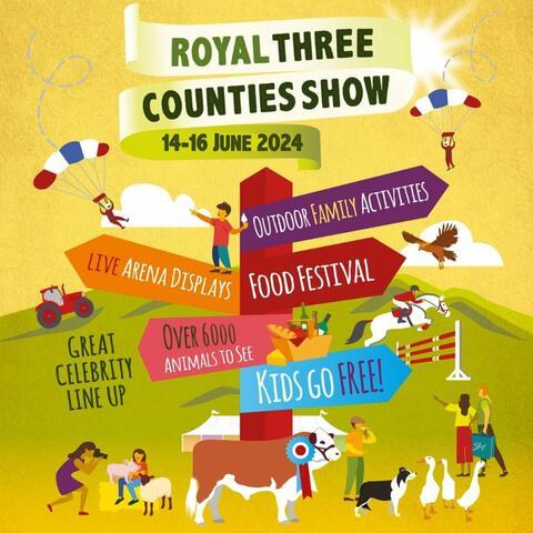 Royal Three Counties Show event poster