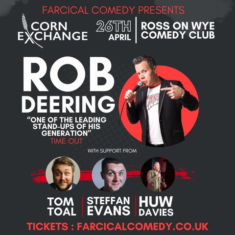 Farcical Comedy Rob Deering poster