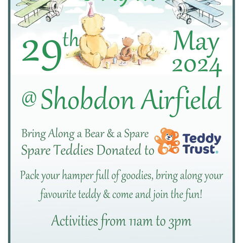 Shobdon Airfield Teddy Bears Picnic poster