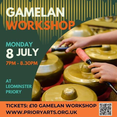 Gamelan workshop poster