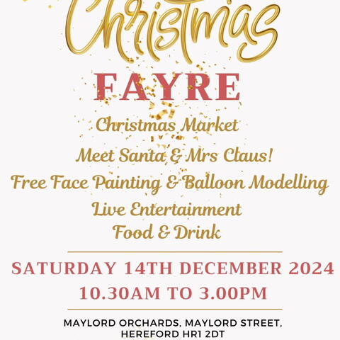 Maylords Christmas Fayre poster
