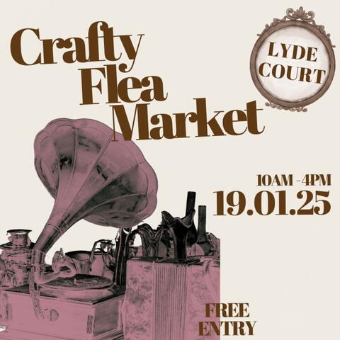 Crafty Flea Market poster