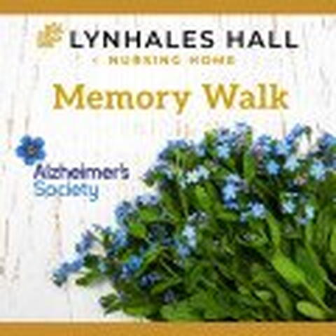 Poster with Memory Walk information