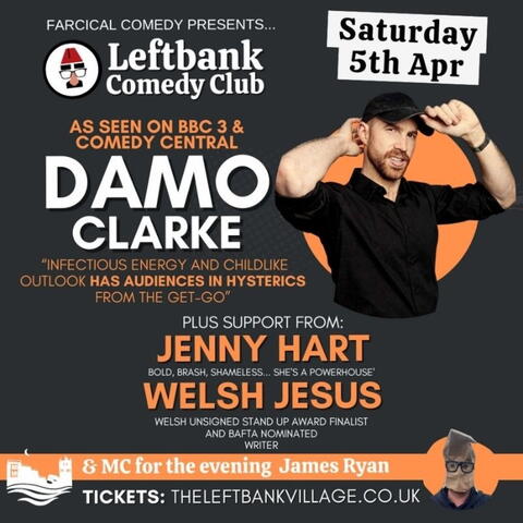 Left Bank Village Comedy Club poster